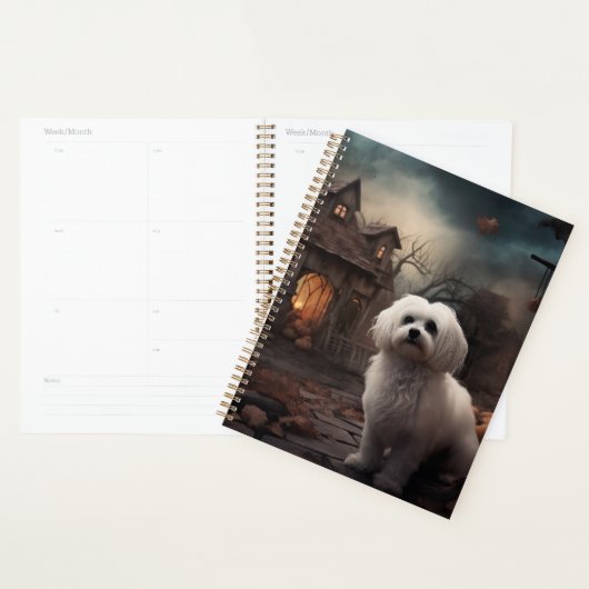 Maltees Halloween Verschrikkelijk Planner (Display)