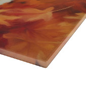 Maltees in de herfst laat Herfst inspireren Snijplank (Hoek)