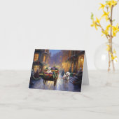 Maltees Kerstfeest Feestelijk Seizoen Kaart (Gele Bloem)