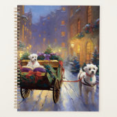 Maltees Kerstfeest Feestelijk Seizoen Planner (Voorkant)