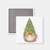 Maltees Kerstmis Magneet (Voorkant / Achterkant)