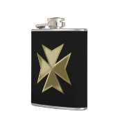 Maltees kruis heupfles (Links)