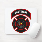 Maltees Kruis - Luitenant (Red Helmet) Muismat (Met muis)