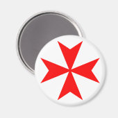 Maltees Kruis Magneet (Voorkant / Achterkant)