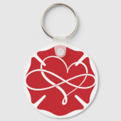 MALTEES KRUIS MET HART EN ONEINDIGHEID SYMBOOL [MH SLEUTELHANGER (Achterkant)