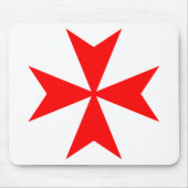 Maltees Kruis Muismat (Voorkant)