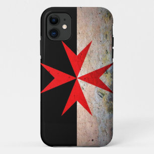 Maltees Kruis op Rock Case-Mate iPhone Case