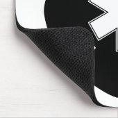 Maltees Kruis & Ster van het Leven Muismat (Hoek)