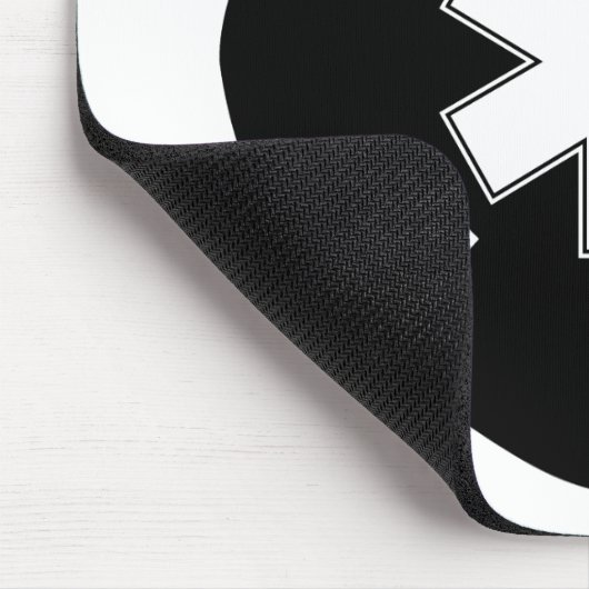 Maltees Kruis & Ster van het Leven Muismat (Hoek)