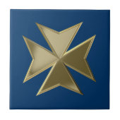 Maltees kruis tegeltje (Voorkant)