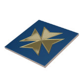 Maltees kruis tegeltje (Zijkant)