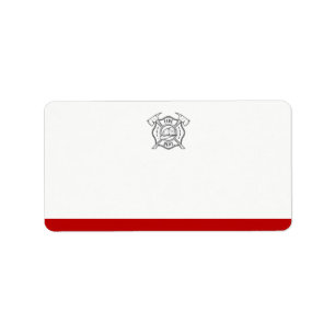 Maltees kruissymbool   Blanco adres Etiket