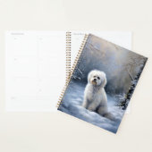 Maltees Laat het sneeuwen Kerstmis Planner (Display)