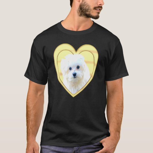 Maltees Maltese hond Maltese T-shirt (Voorkant)