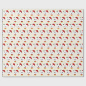 Maltees met Kerstmis met een kerstfeest van het ke Cadeaupapier (Vlak)