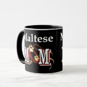 Maltees MOM Gifts Mok (Voorkant links)