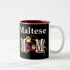 Maltees MOM Gifts Tweekleurige Koffiemok