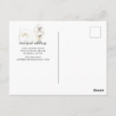 Maltees Moving Announcement Briefkaart (Achterkant)