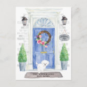 Maltees Moving Announcement Briefkaart (Voorkant)