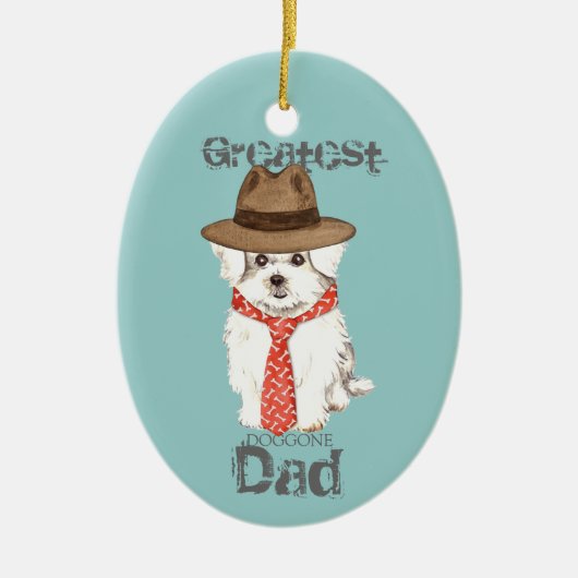 Maltees Ornament (Voorkant)