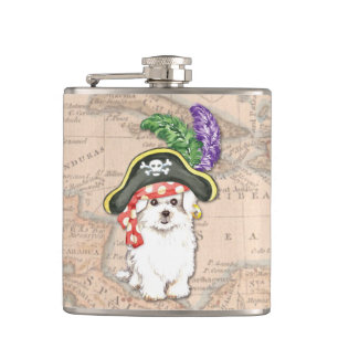 Maltees Pirate Heupfles
