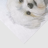 Maltees Puppy Dog Tissuepapier (Detail)