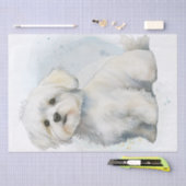 Maltees Puppy Dog Tissuepapier (Craft)