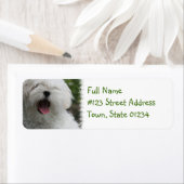 Maltees retouradreslabel etiket (Insitu)