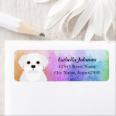 Maltees retouradreslabel etiket (Insitu)