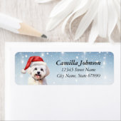 Maltees retouradreslabel etiket (Insitu)