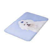 Maltees schilderen - Kute Original Dog Art Badmat (Gekanteld)