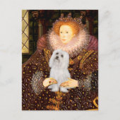 Maltees (SD) - Queen Briefkaart (Voorkant)