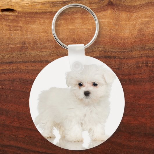 Maltees Sleutelhanger (Voorkant)