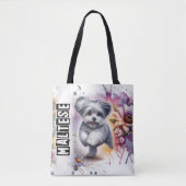 Maltees Tote Bag (Voorkant)