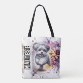 Maltees Tote Bag (Achterkant)