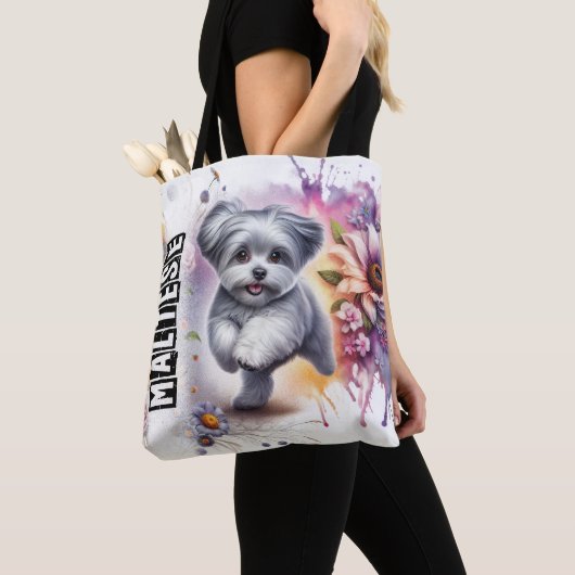 Maltees Tote Bag (Dichtbij)