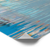 Maltees Vissen Boats | Marsaxlokk op Malta Poster (Hoek)