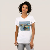 Maltees Vissen Boats | Marsaxlokk op Malta T-shirt (Voorkant volledig)