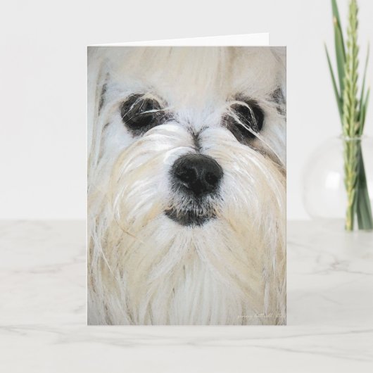 Maltees Wenskaart Kaart (Voorkant)