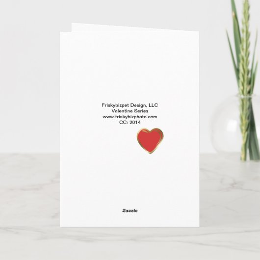 Maltees zijn mijn Valentijn Kaarten (Achterkant)