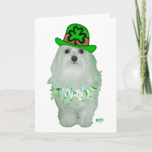Malteeske St. Patrick's Dag Kaart