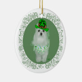 Malteeske St. Patrick's Day Keramisch Ornament (Rechts)