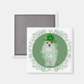 Malteeske St. Patrick's Day Magneet (Voorkant / Achterkant)