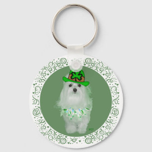 Malteeske St. Patrick's Day Sleutelhanger