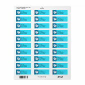 Maltese Adresetiketten Etiket (Full Sheet)