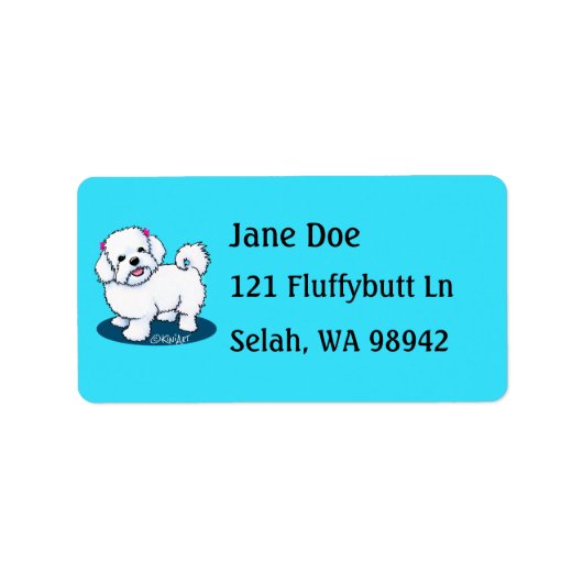 Maltese Adresetiketten Etiket (Voorkant)