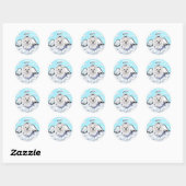 Maltese Angel Ronde Sticker (Vel)