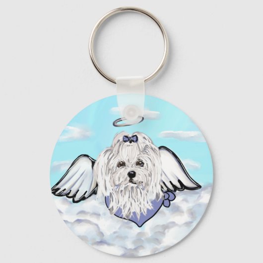 Maltese Angel Sleutelhanger (Voorkant)
