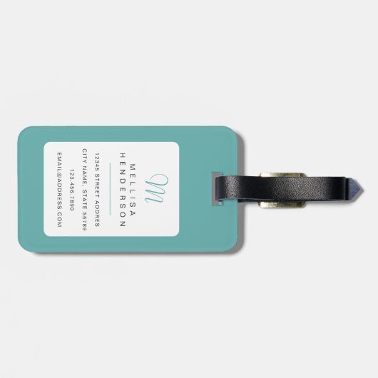 Maltese Bagagelabels (Achterkant horizontaal)