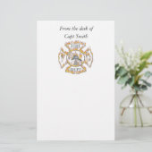 Maltese Briefpapier (Staand voorkant)